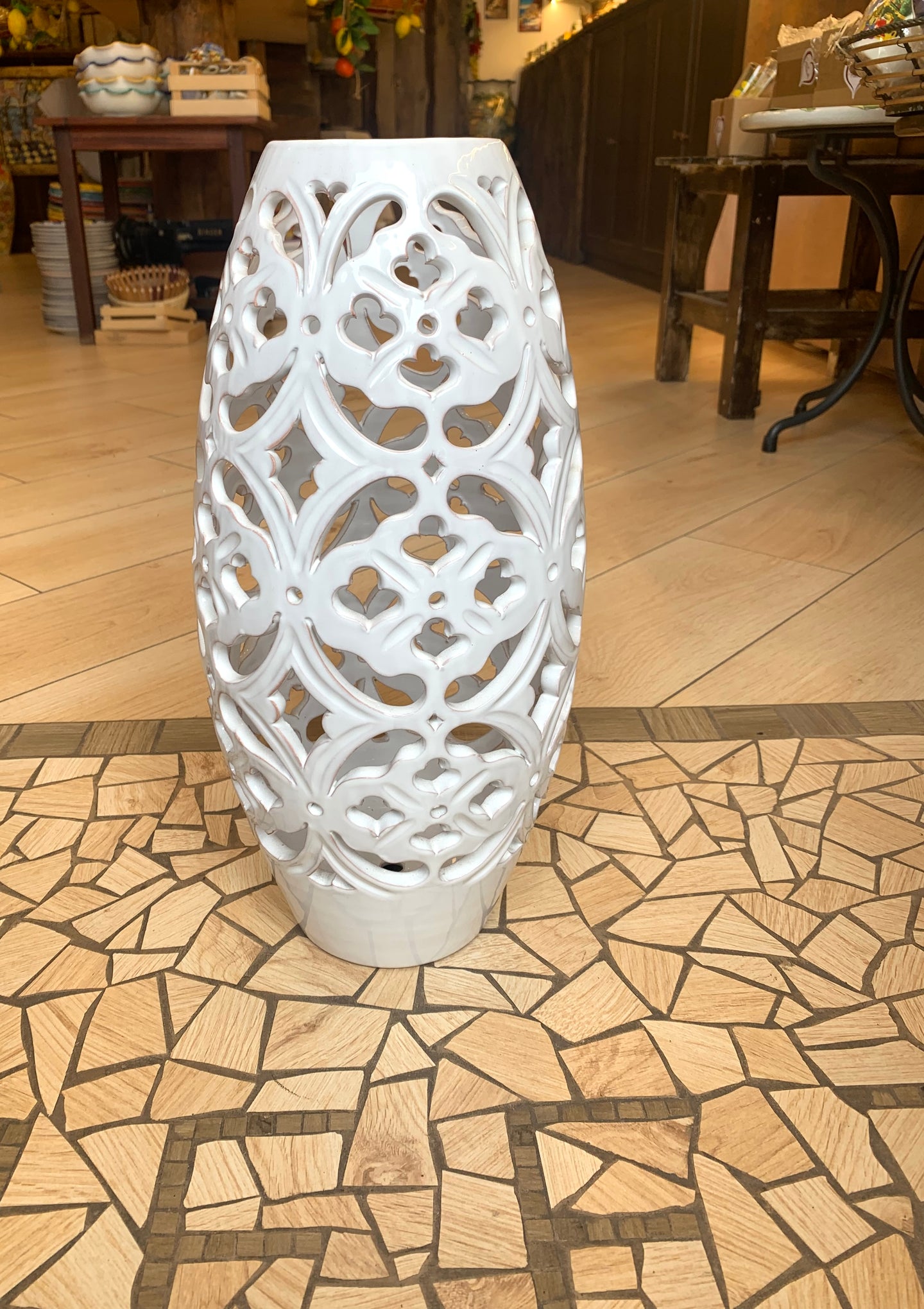 Lampada di Ceramica "Leaf"