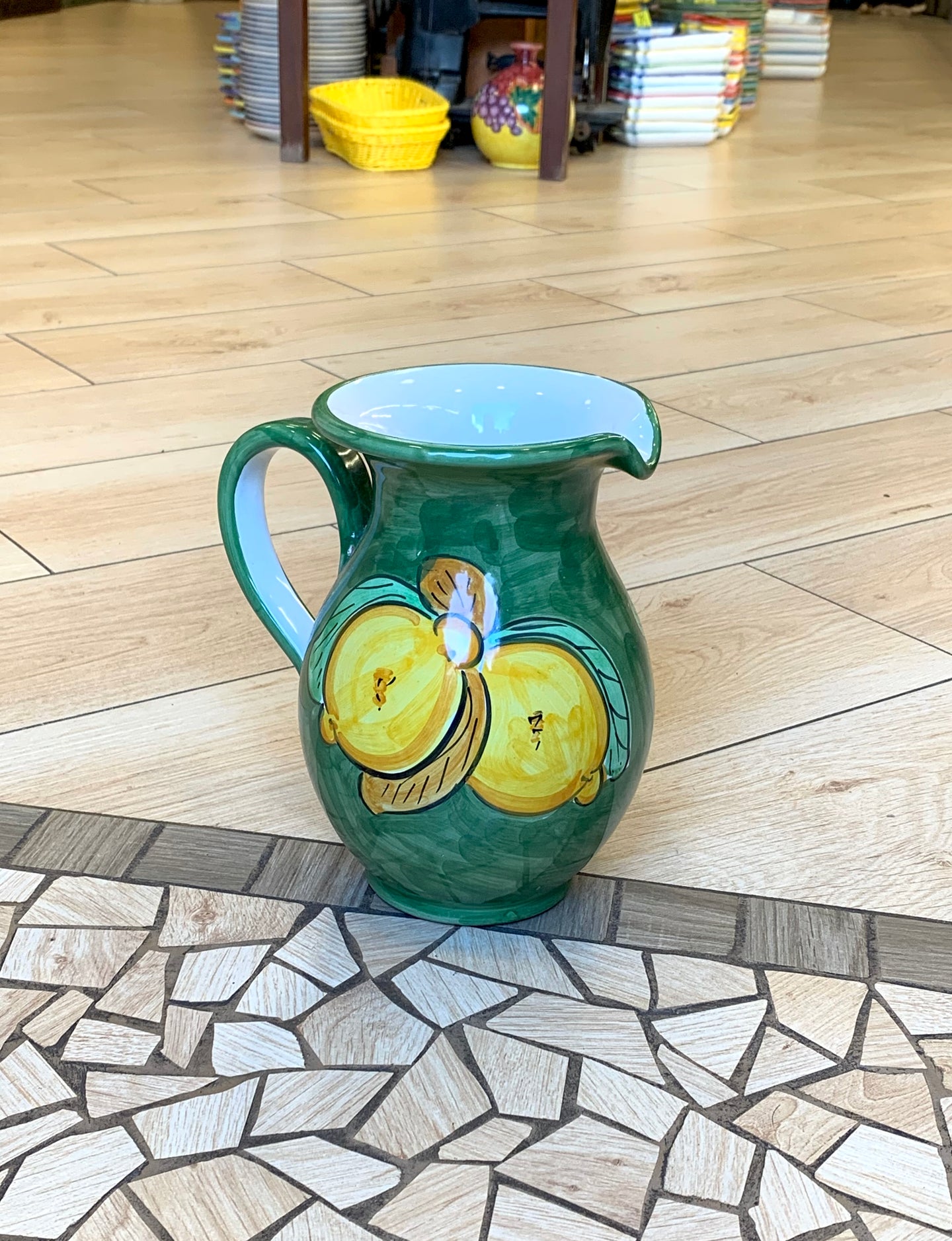 Lemon Flower Jug 1L