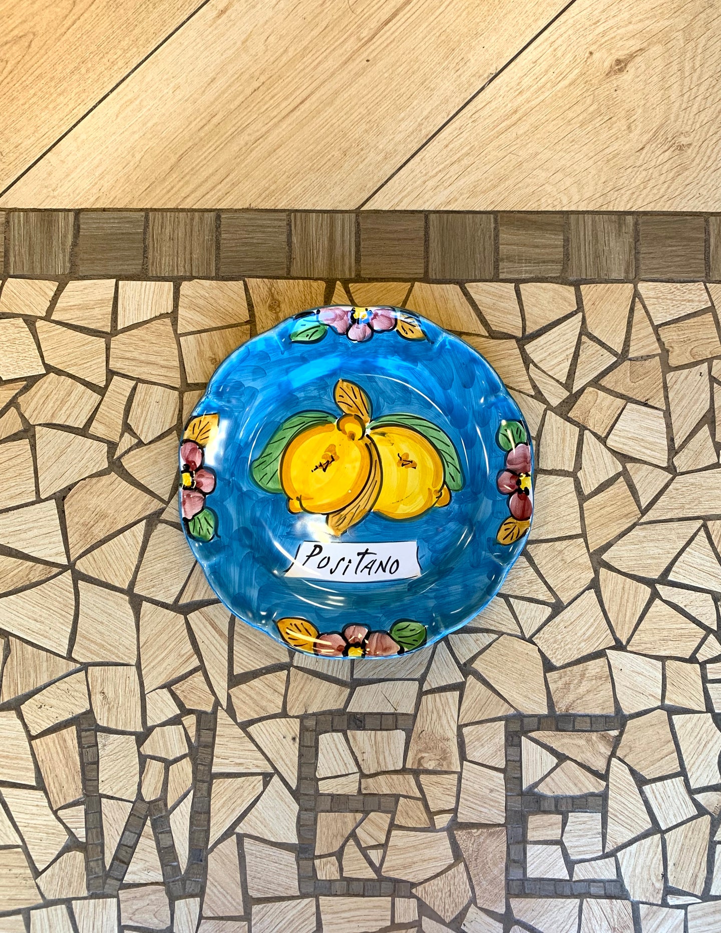 Dinner Plates Lemons "Costiera"