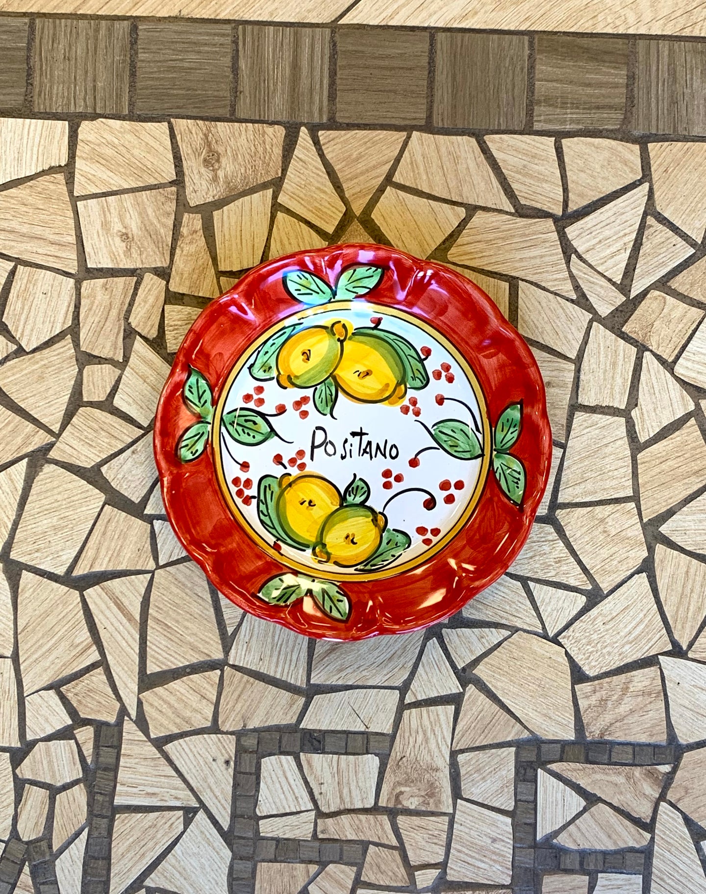 Piatto Dessert Limoni "Costiera"