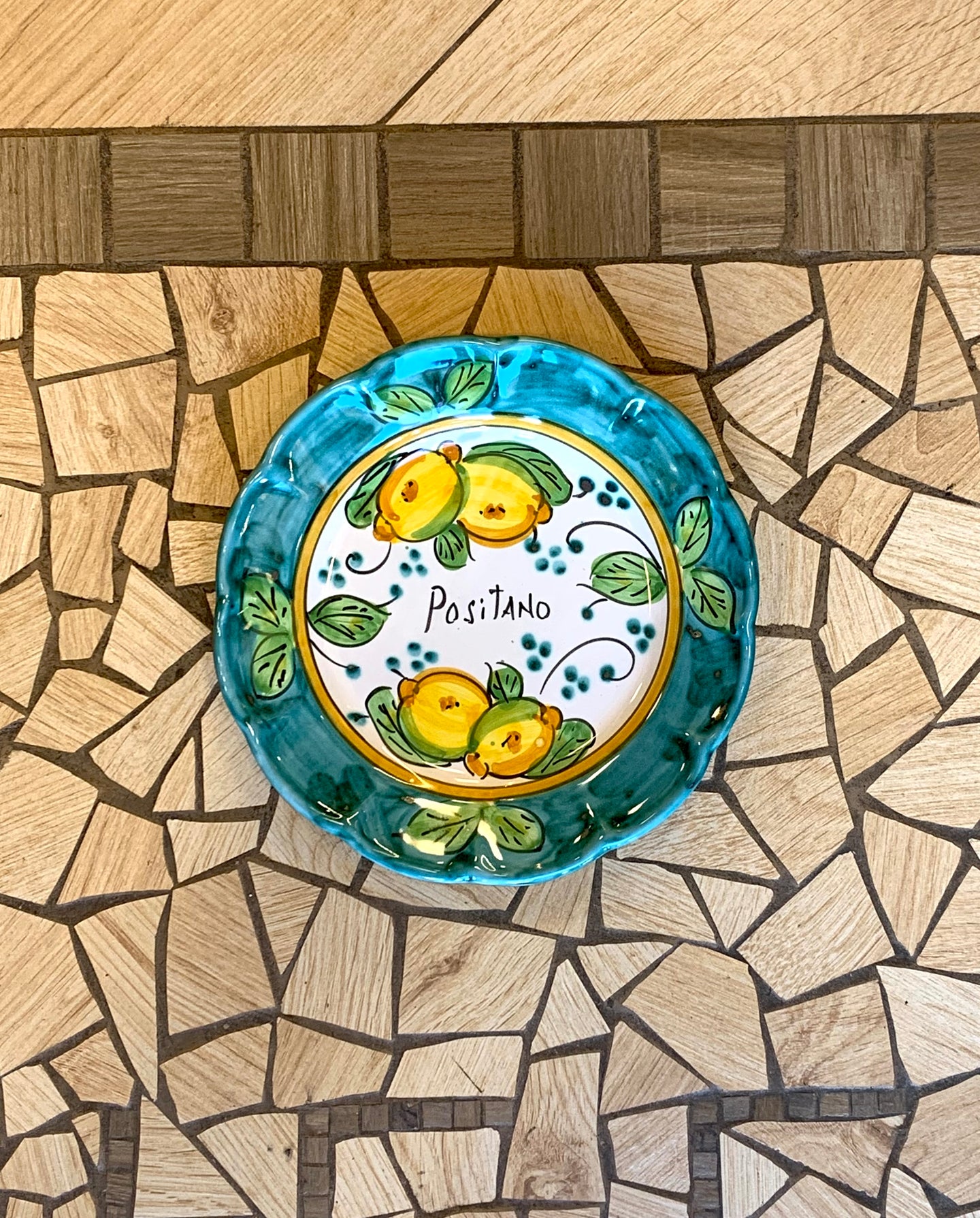 Piatto Dessert Limoni "Costiera"